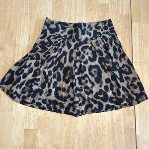 Hayden Flowy Shorts - Leopard